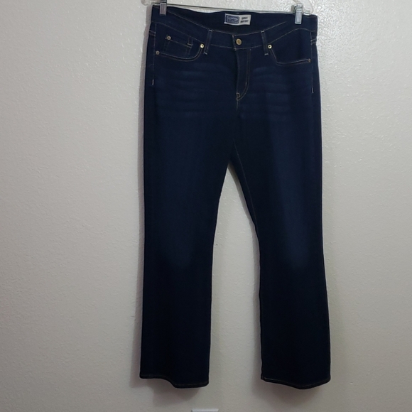 LEVI'S Curvy Boot Cut Dark Wash Jeans - Picture 5 of 8